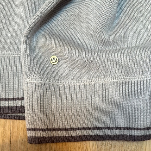 Lululemon Gray/Purple Sweater Hoodie - Picture 2 of 4